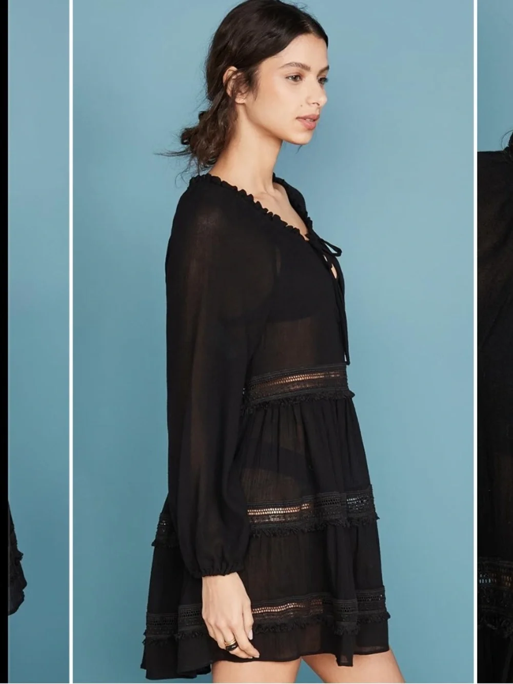 *EBERJEY* Summer of Love Sofia Dress                         Size Medium